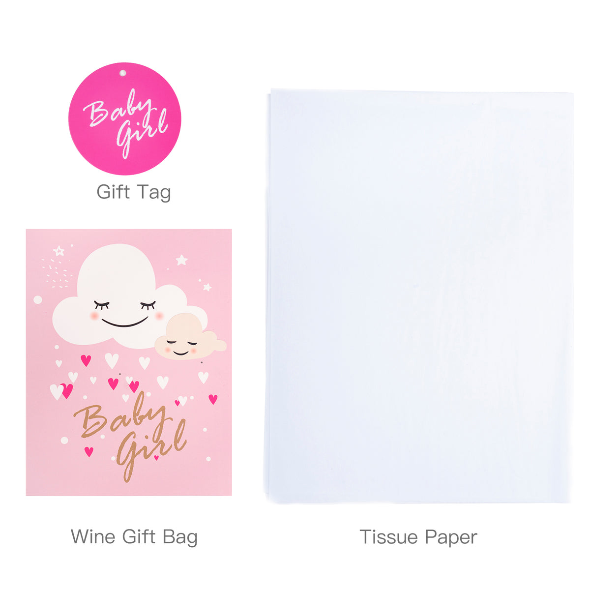 MAYPLUSS 16 Extra Large Gift Bag with Gift Card and Tissue Paper - Pu –  Maypluss
