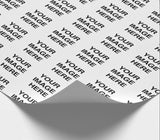 Custom Flat Wrapping Paper for Crafts, Personalized Wrapping Paper Printed Wholesale Wraphaholic