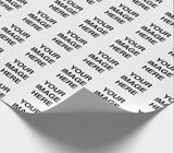 Custom Your Own Flat Wrapping Paper Roll for Your Business Commercial, Wrapping Paper Printed