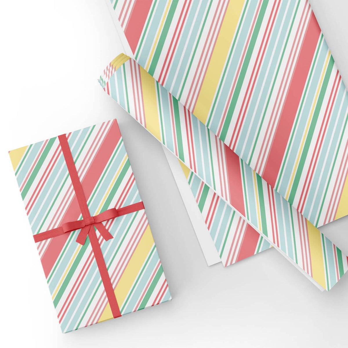 Buy wholesale Wrapping paper, baby neutral, colored, sheet 50 x 70