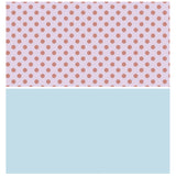 WRAPAHOLIC Pink Polka Dot Reversible Wrapping Paper Jumbo Roll - 24 Inch X 100 Feet