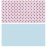 WRAPAHOLIC Pink Polka Dot Reversible Wrapping Paper Jumbo Roll - 24 Inch X 100 Feet