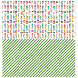 WRAPAHOLIC Reversible Colorful Birthday Wrapping Paper - 30 Inch X 100 Feet Jumbo Roll