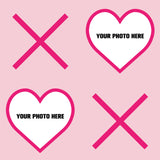 23"_Custom_Family_Photo_Wrapping_Paper_XOXO_for_Valentine's-3