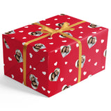 23inch_Custom_Family_Photo_Wrapping_Paper_LOVE_for_Valentine