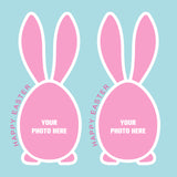 23inch_Custom_Family_Photo_Wrapping_Paper_Pink_Rabbit_Easter-3