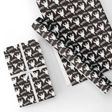 Custom Flat Wrapping Paper for Halloween, Holiday, Party - Boo Ghost Wholesale Wraphaholic