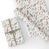 Custom Flat Wrapping Paper for Mom, Girl, Sister, Birthday, Christmas - Boho Fern Wholesale Wraphaholic