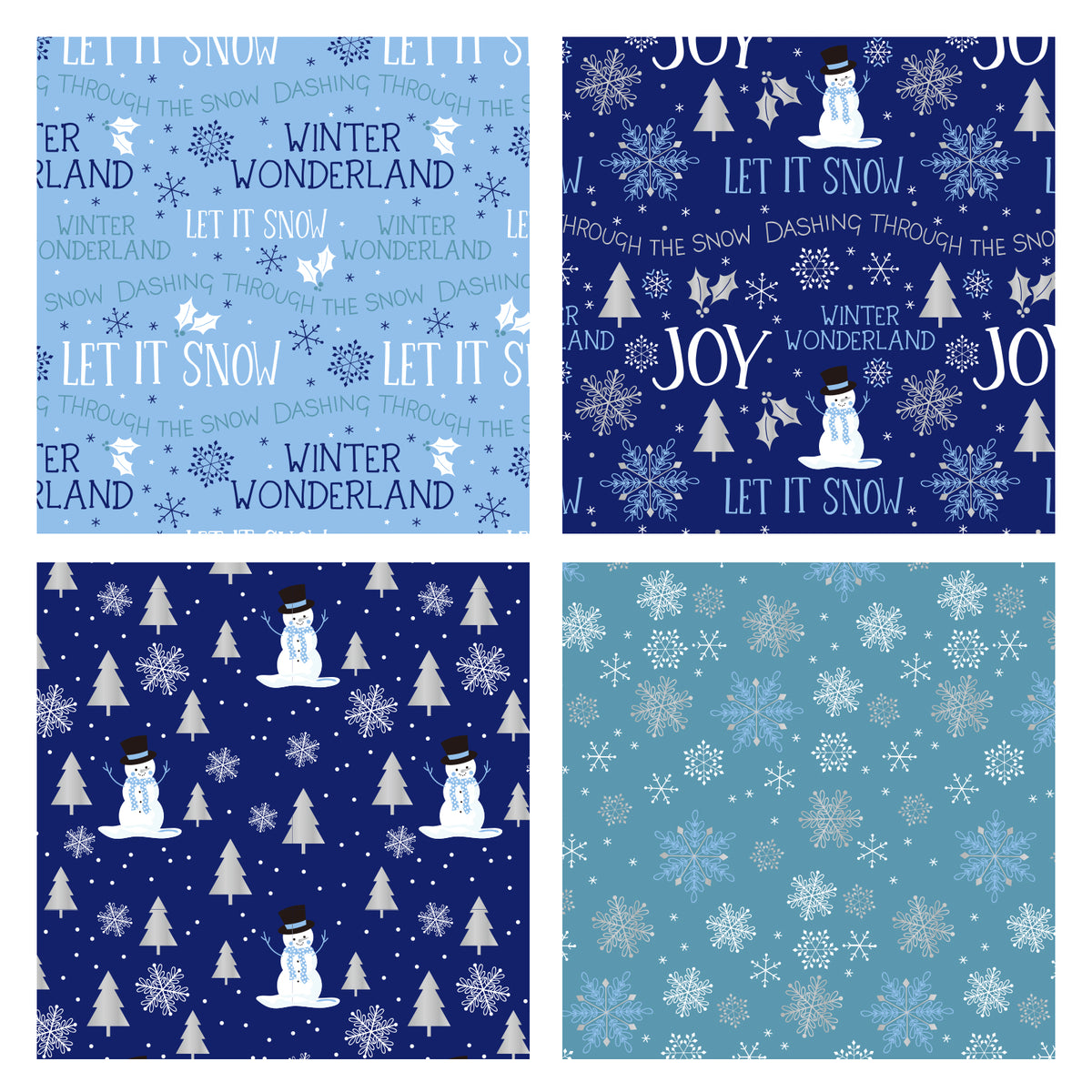 Winter Wonderland Christmas Wrapping Paper Rolls 3pack – The Christmas  Junkie