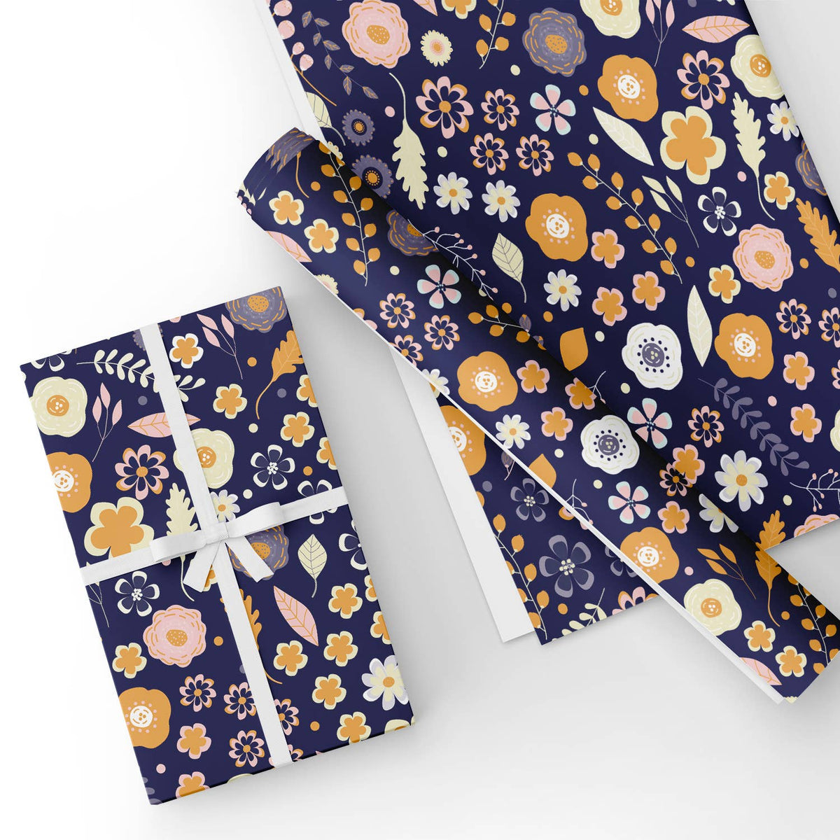 Custom Flat Wrapping Paper for Birthday, Holiday, Spring