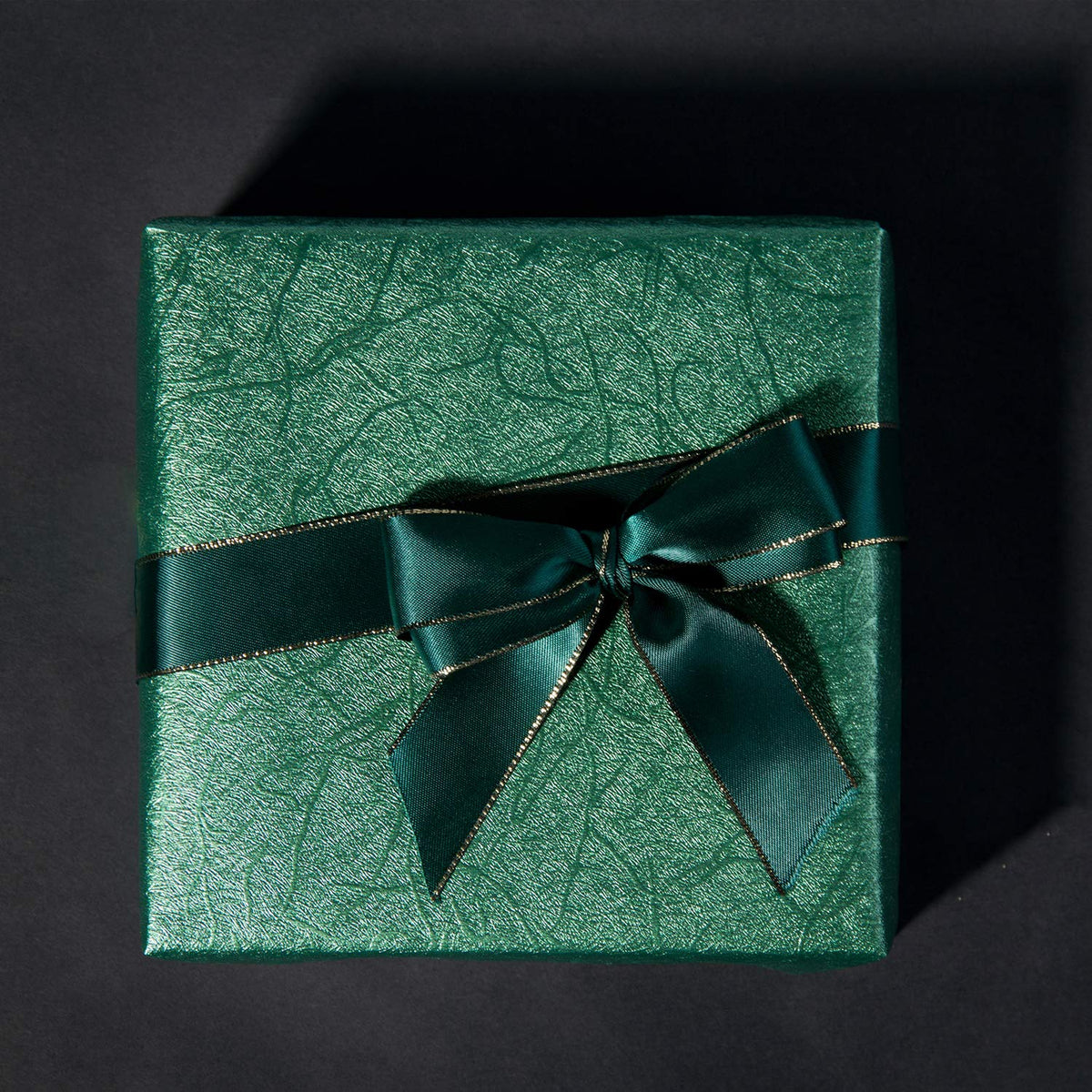  Dark Green Flower Wrapping Kraft Paper Christma Gift
