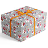 Custom_Your_Photo_Christmas_Gift_Wrapping_Paper_-_Unicorn