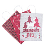 wrapaholic-assort-large-christmas-gift-bags-snowflakes-plaid-pine-trees-3-pack-10x5x13-inch-4