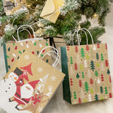 wrapaholic-assort-large-christmas-gift-bags-santa-claus-pine-trees-colorful-lights-3-pack-10x5x13-inch-7