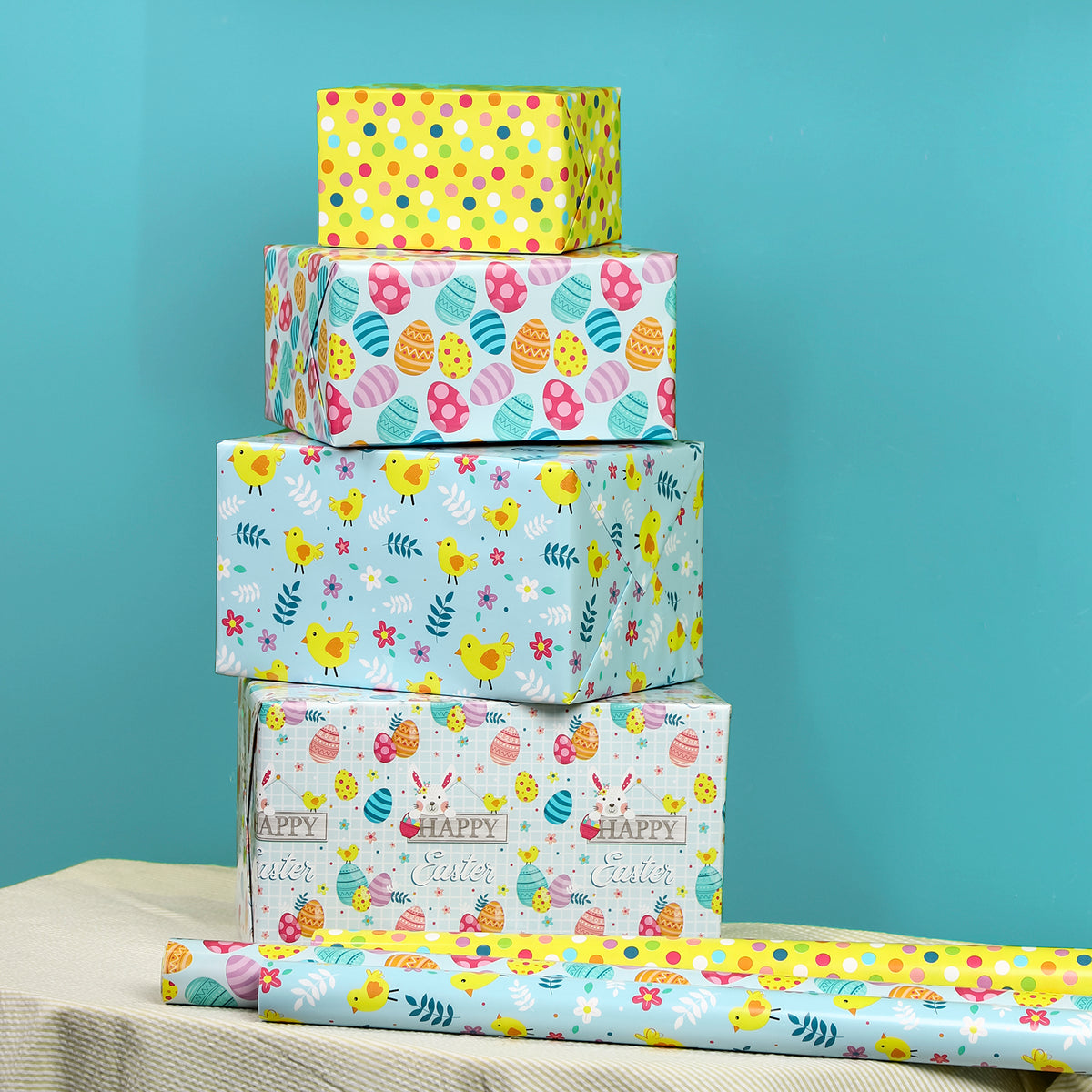 Easter Gift Wrapping Paper Rolls for Gift Wrap, Craft - 40 x 120 inch –  WrapaholicGifts