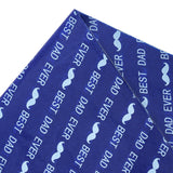 Tissue Paper Christams 24 Sheets Father's Day Moustache