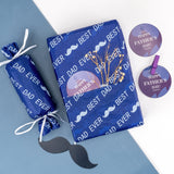 Tissue Paper Christams 24 Sheets Father's Day Moustache