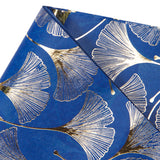 Tissue Paper Christams 24 Sheets Ginkgo Navy Blue