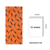 Tissue Paper Christams 24 Sheets Halloween Spider