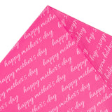 Tissue Paper Christams 24 Sheets Happy Mother's Day Hot Pink