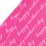Tissue Paper Christams 24 Sheets Happy Mother's Day Hot Pink