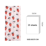 Tissue Paper Christams 24 Sheets Strawberry