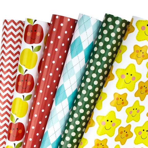 Wrapaholic-Back-to-School-Wrapping-Paper-Sheets-1