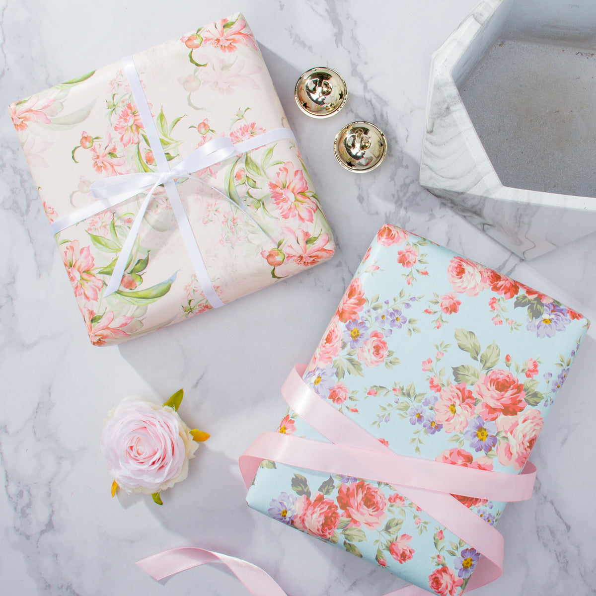 Wrapping Paper - Floral Design Paper Sheets