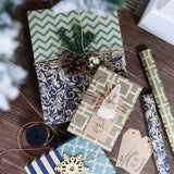 Wrapaholic-Geometry-Christmas-Holiday-Wrapping-Paper-Sheets-2