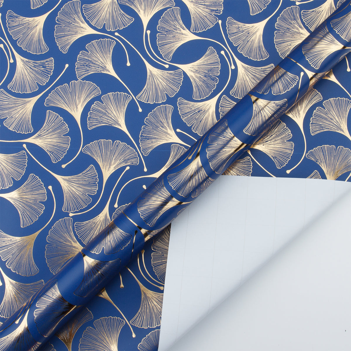 Blue Damask- Wrapping Paper – Dot&Jot