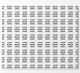 Custom Flat Wrapping Paper for Birthday, Personalized Wrapping Paper Printed Wholesale Wraphaholic