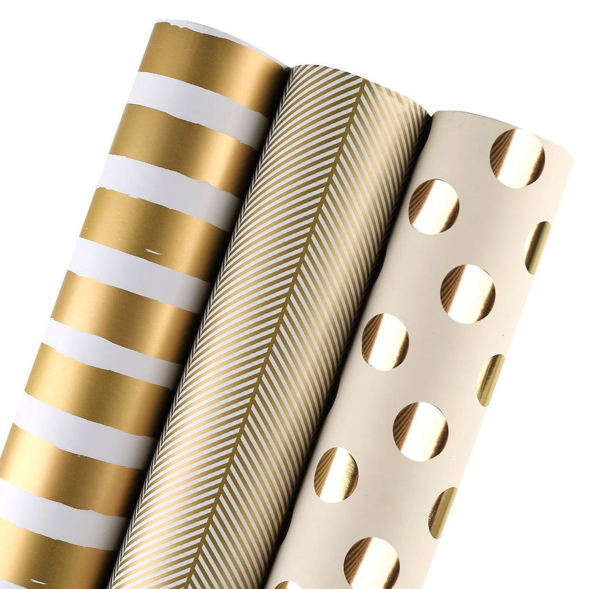 Striped Wrapping Paper Roll 3D, Incl. wrapping paper roll & red - Envato  Elements