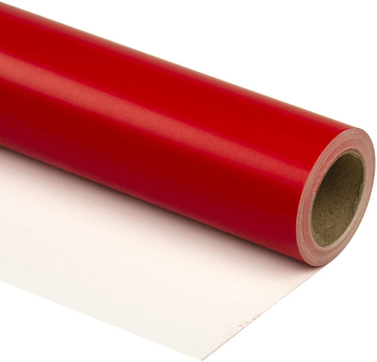Red Gloss Wrapping Paper, 24x417' Counter Roll