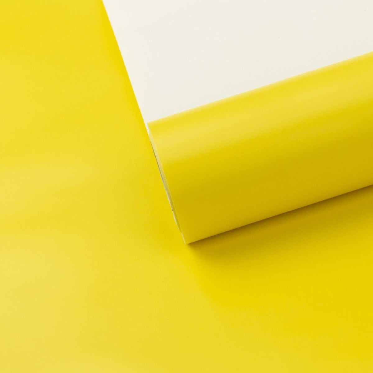Glossy Wrapping Paper Roll, Yellow 32.8