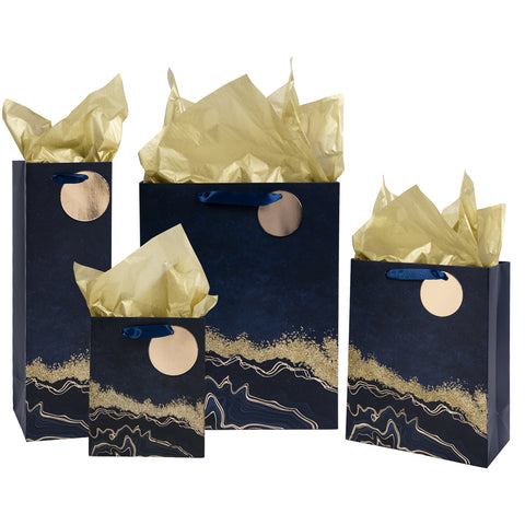 gift-bags-set-4-pack-black-gold-design-with-gold-tissue-paper-