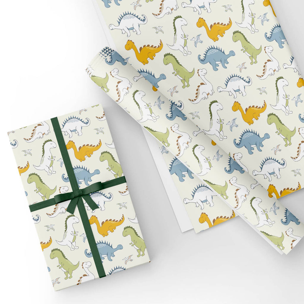 Custom Flat Wrapping Paper for Birthday, Holiday, Spring