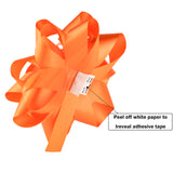 11ct Curly Bows & Stars Bows Orange & Green
