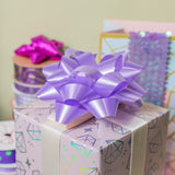 12ct Gift Bows Light Purple