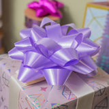 12ct Gift Bows Light Purple