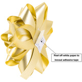 16ct Gift Bows Assort Contrast Colors