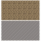 WRAPAHOLIC Leopard  Reversible Wrapping Paper Jumbo Roll - 24 Inch X 100 Feet