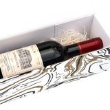 wrapaholic-13x3.7x3.7-Inch-Magnetic-Closure-Wine-Box-Marble-in-Glitter-6