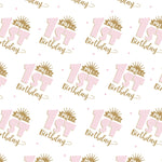 1st Birthday Flat Wrapping Paper Sheet Wholesale Wraphaholic