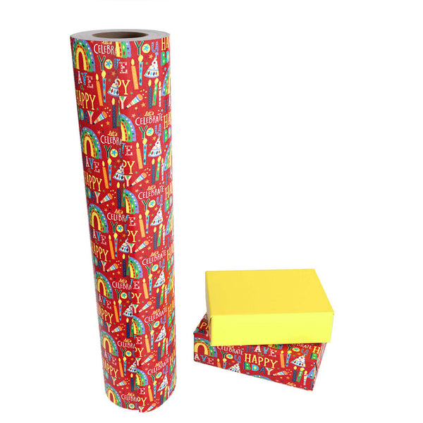 WRAPAHOLIC Reversible Unicorn Wrapping Paper Jumbo Roll - 24 Inch X 10 –  WrapaholicGifts