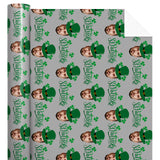 23inch_Custom_Your_Face_Wrapping_Paper_for_St_Patrick's_Day-1