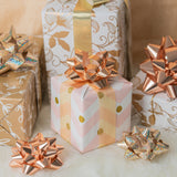 24ct Gift Bows Champagne and Rose Gold