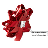 24ct Gift Bows Glossy Red