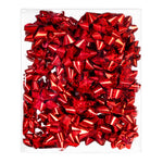 24ct Gift Bows Glossy Red