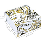 wrapaholic-8x8x4-inch-Magnetic-Closure-Box-Glitter-Black-Marble-2