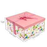wrapaholic-Glitter-Butterfly-Design-Box-with-Lids-9.6x9.6x4.7-Inch-2